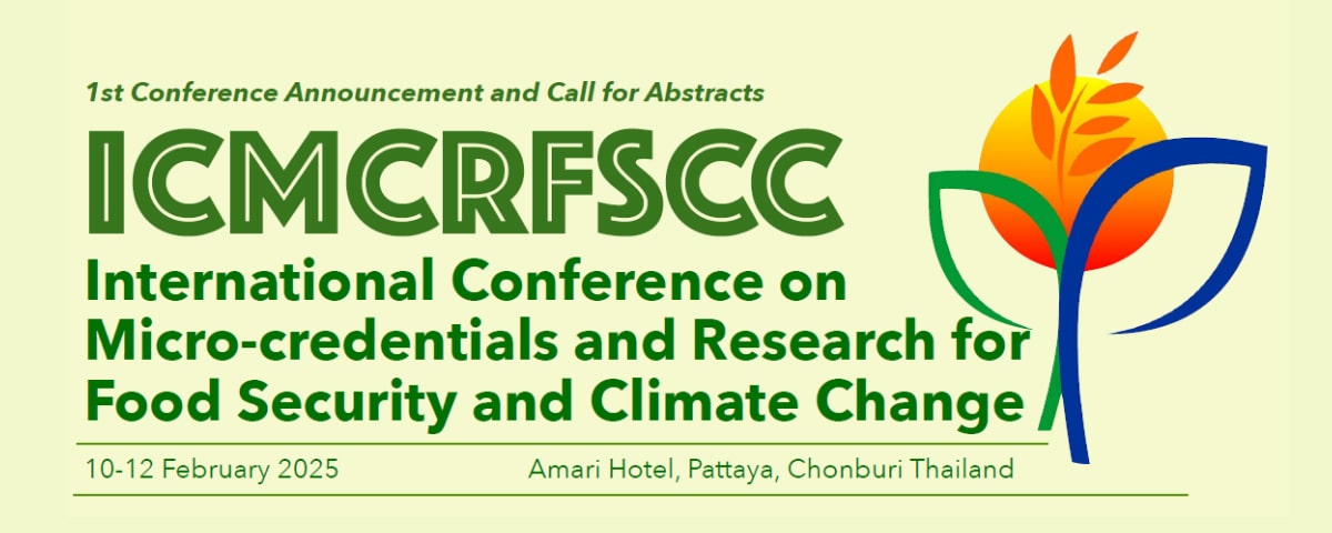 International Conference on Micro-credentials and Research for Food Security and Climate Change (ICMCRFSCC)