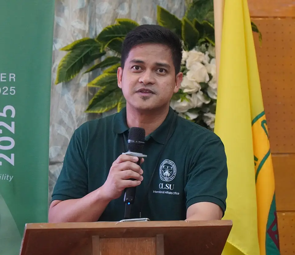 Dr. Parsons Hail, Director, International Affairs Office (IAO), CLSU