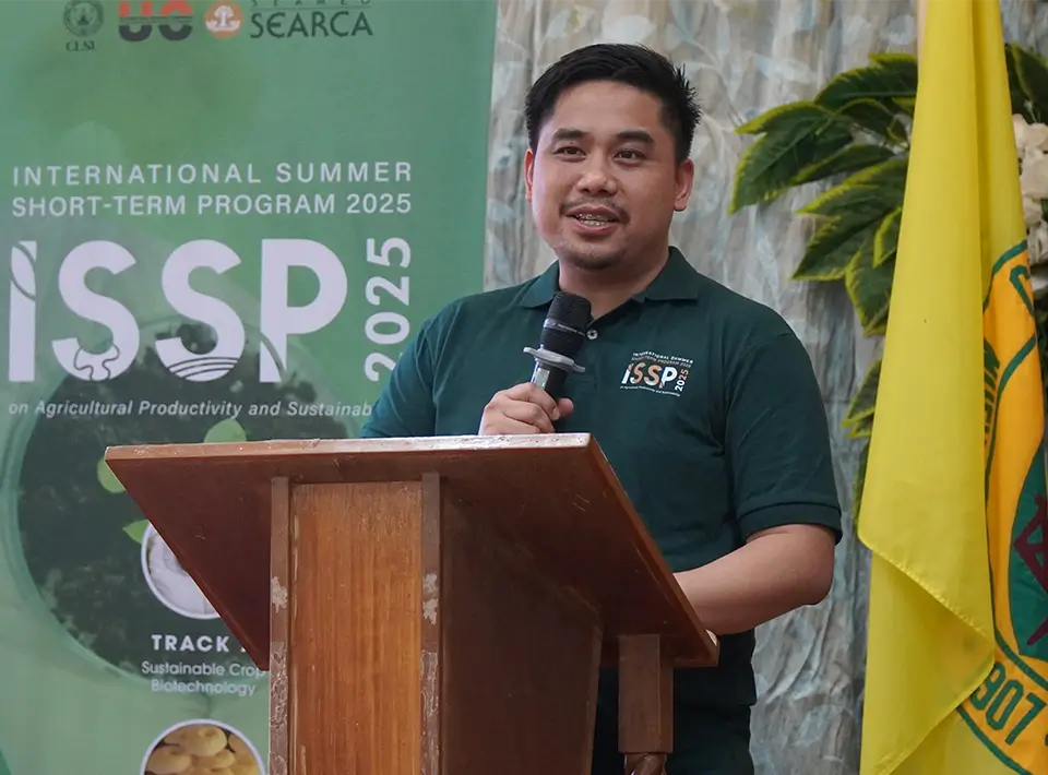 Dr. Emil Ubaldo, Chief of Mobility and Intercultural Linkages, CLSU-IAO