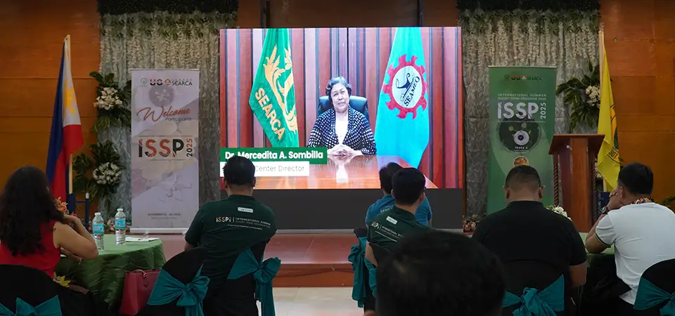SEARCA Center Director Dr. Mercedita Sombilla