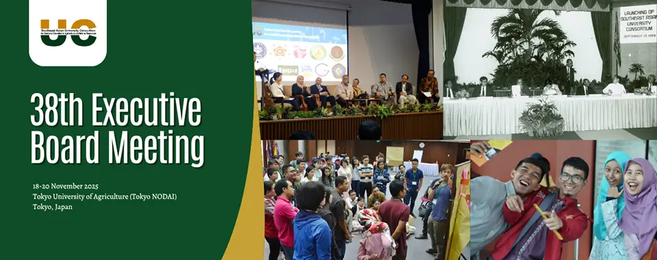 Leading agricultural universities to strengthen regional collaboration at 38th UC Executive Board Meeting