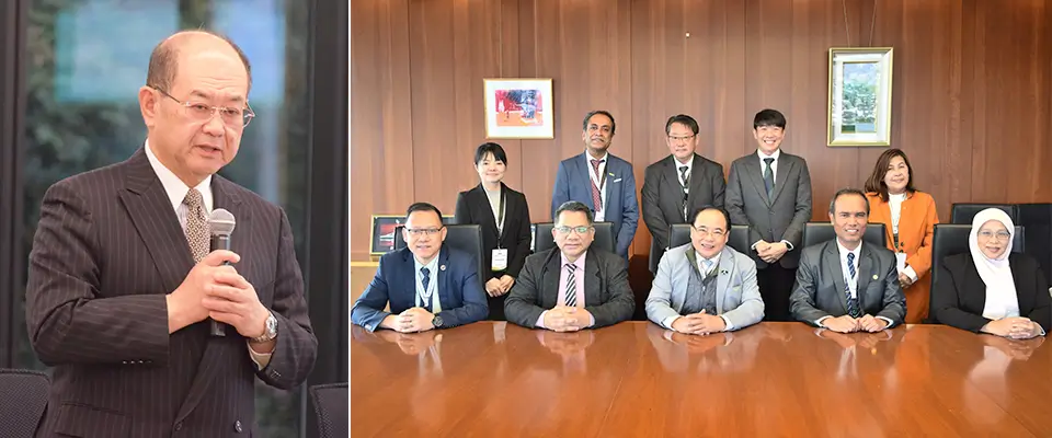 Tokyo NODAI President Prof. Dr. Fumio Eguchi welcomed the delegates
during the opening formalities.